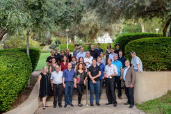 Group Picture of the Minerva Fellows and Committee members at the Weizmann Institute