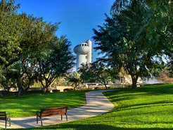 Prestigious campus setting: the iconic Koffler tower